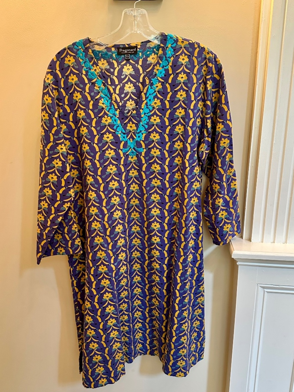Tunic/kaftan dress by Fragonard FRANCE